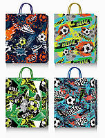 Пакет паперовий подарунковий L:31х42х12 см тиснення фольгою BM200019