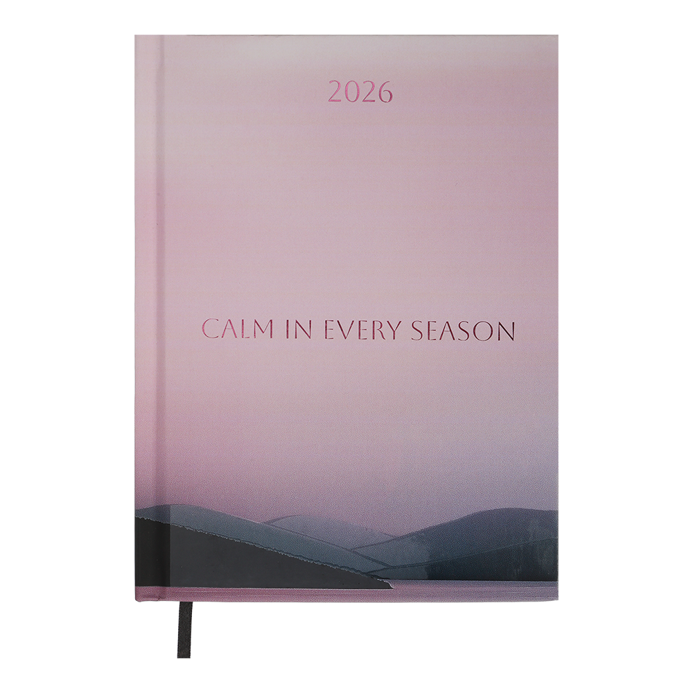 Щоденник данин поліграфічний MIRACLE 2026 A5 рожевий