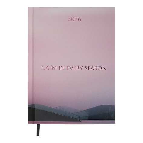 Щоденник данин поліграфічний MIRACLE 2026 A5 рожевий, фото 1