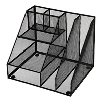 Підставкаорганайзер 310x255x257 мм металева чорна