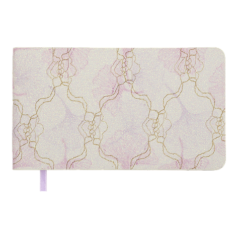 Тижневик данир 2026 кишеня BLOOM 153*87 фіолетовий спотворення, фото 1