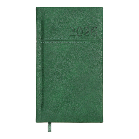 Тижневик данир 2024 кишеня ORION 85*153 зелений скіпка/поролон, фото 1