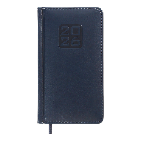Тижневик данир 2026 кишеня BRAVO 85*153 синій скіпка/поролон, фото 1