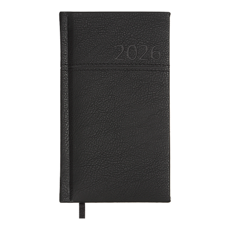 Тижневик данир 2024 кишеня ORION 85*153 чорний скіпка/поролон, фото 1