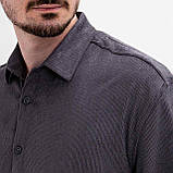 Стильна чоловіча вельветова сорочка в білому і чорному кольорі, фото 3