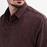 Стильна чоловіча вельветова сорочка батального розміру, фото 3