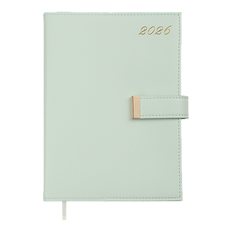 Щоденник данин 2026 NUDE A5 світлозелений скрожа, фото 1