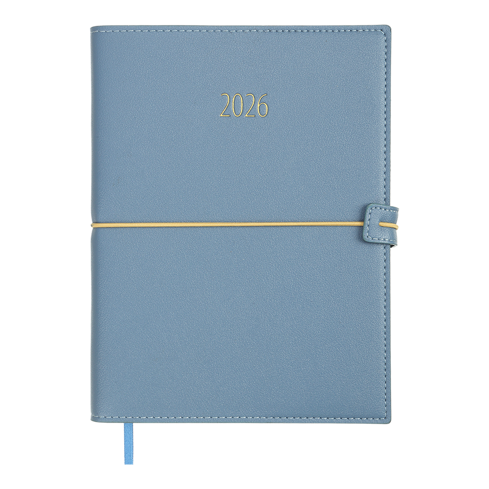 Щоденник данин 2026 PANDORA A5 синій скрожа