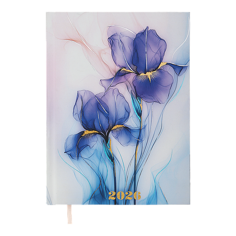 Щоденник датов поліграфічний NOVEL  2026  A5 фіолетовий, фото 1