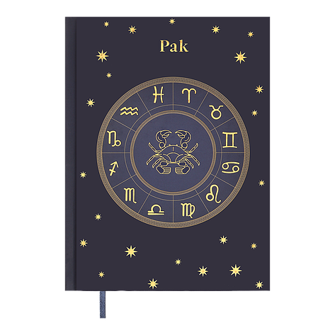 Щоденник недат поліграфічний ZODIAK A5 фіолетовий 336 стр, фото 1