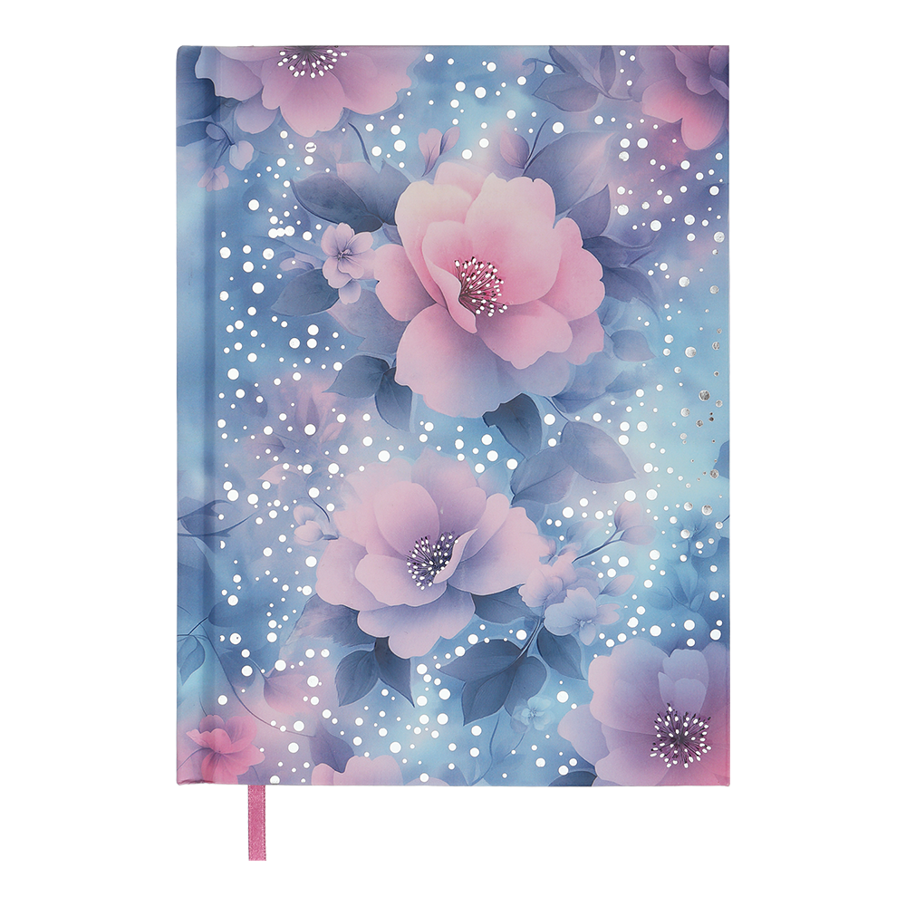 Щоденник недатов поліграфічний POSH A5 блакитний 336 стор