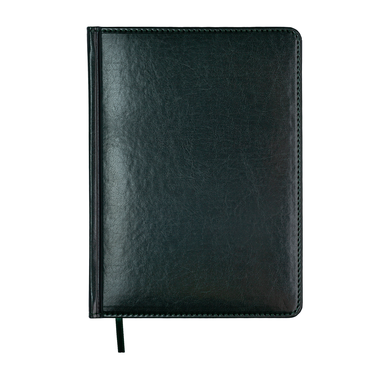 Щоденник недат BRAVO A5 зелений віск шкіра/поролон 336 стор.