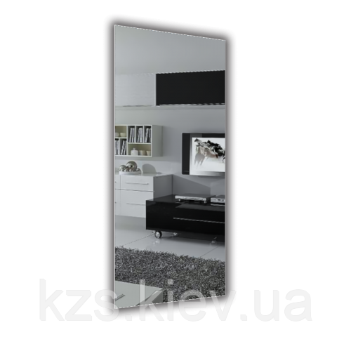 Дзеркало в алюмінієвій рамі 1400 х 600 мм., фото 1