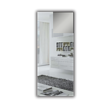 Дзеркало в алюмінієвій рамі 1400 х 600 мм., фото 2