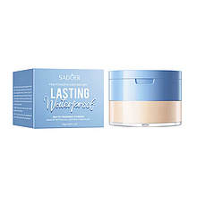 Розсипчаста матувальна пудра SADOER Lasting Waterproof No01 Natural 15 г