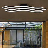 Світлодіодна LED люстра 30W 4000K HOROZ LIBERTY 650х130 мм, фото 4