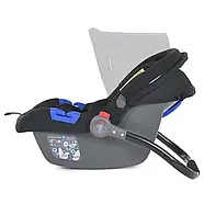 Дитяче автокрісло El Camino ME 1043 Newborn+ — 0–13 кг, встановлення назад, штатний ремінь, 3 положення висоти ременів, капюшон, фото 3