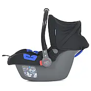 Дитяче автокрісло El Camino ME 1043 Newborn+ — 0–13 кг, встановлення назад, штатний ремінь, 3 положення висоти ременів, капюшон, фото 6