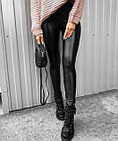 Лосини на хутрі для милих дам "Екошкіра", фото 2