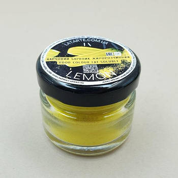 Барвник жиророзчинний сухий Latarte Lemon 30 мл