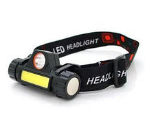 Ліхтарик налобний акумуляторний CATA LED CT-9120