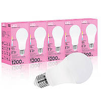 Набір LED лампа Evro Lights 12Вт 4200К A-12-4200-27 Е27 5шт