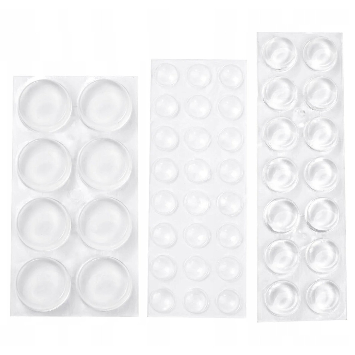 Набір самоклеючих силіконових протиковзних накладок Parkside 46 шт WU0281341-8, фото 1