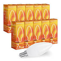 Набір Лампа світлодіодна Євросвітло 7Вт 4200К С-7-4200-14 E14 10шт