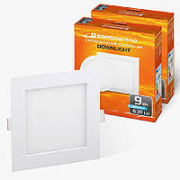 Набір світильник точковий врізний Євросвітло 9Вт квадрат LED-S-150-9 4200К 2шт