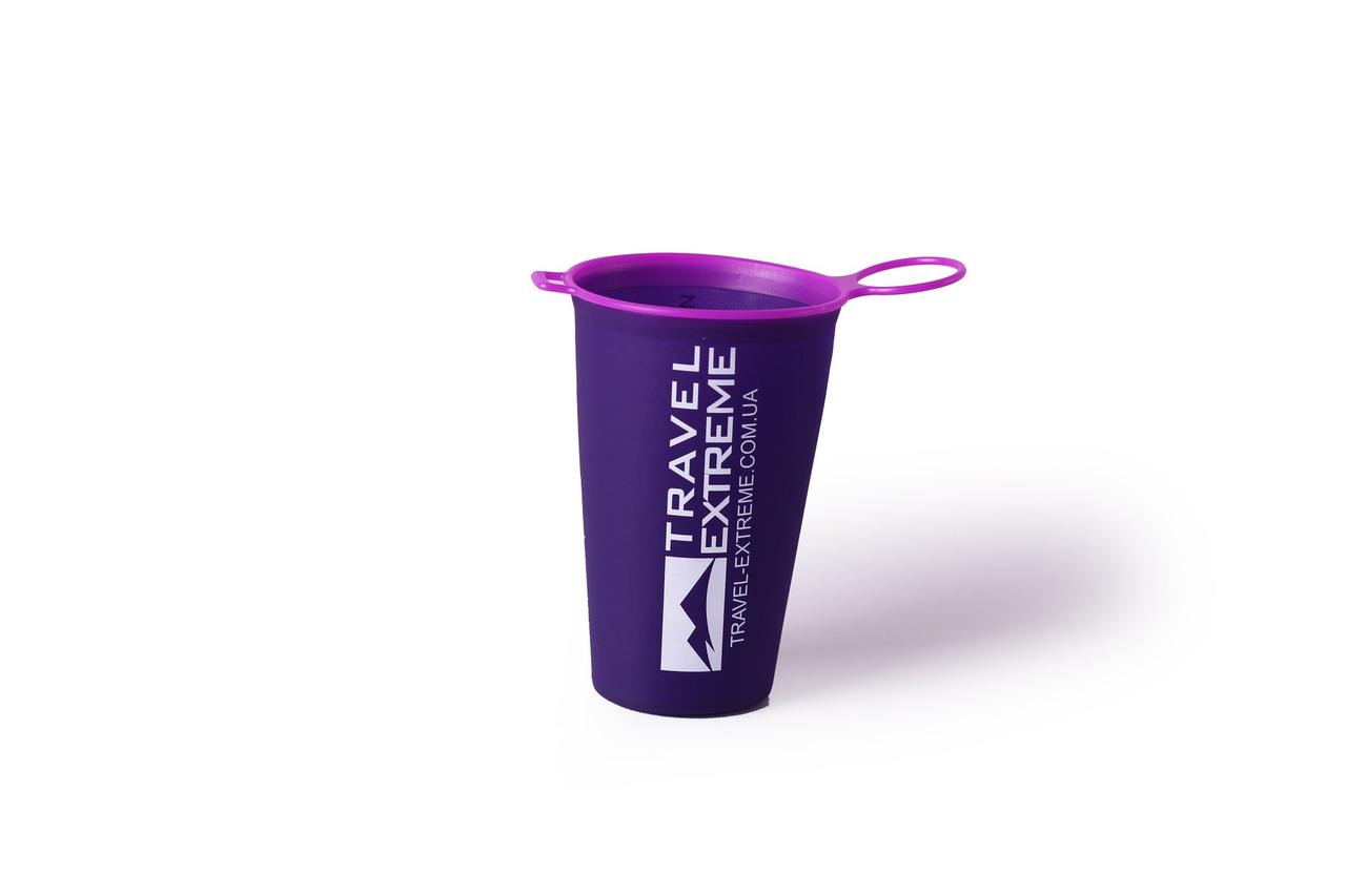 TE SoftCup cкладний стакан 200ml VIOLET, фото 1