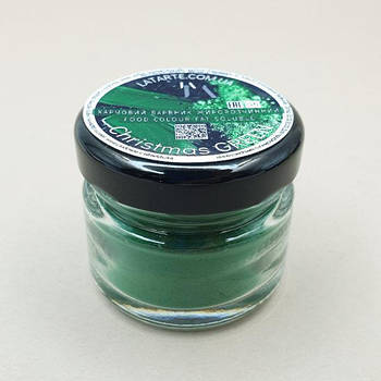 Барвник жиророзчинний сухий Latarte Christmas Green 30 мл