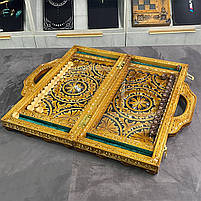 Нарди дерев'яні короткі та довгі, 58×28×10 см, арт.192331, фото 6