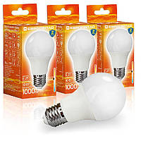 Набір Лампа світлодіодна Євросвітло 10Вт 4200К A-10-4200-27 Е27 3шт