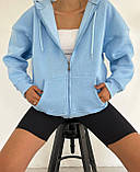 Зипка на флісі Норма + Батал "Трьохнитка". Розміри: 42-46, 48-54, фото 4