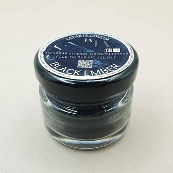 Барвник жиророзчинний сухий Latarte Black Ember 30 мл