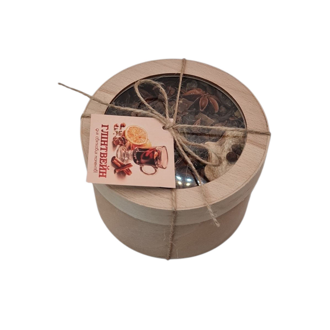 Подарунковий набір спецій для глінтвейну 200г, фото 1