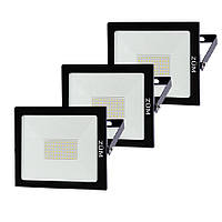 Набір із 3-х прожекторів світлодіодних ZUM 50 6400K