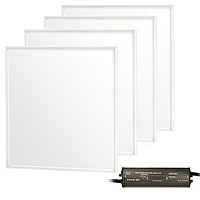 Набір з 4-х панелей EVROLIGHT PANEL-36 4000K + Запобіжник ЕВРОСВЕТ PULS-30