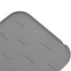 Силіконовий килимок накладка під кран на кухонну мийку чи раковину у ванній SiliconGoods Gray, фото 8