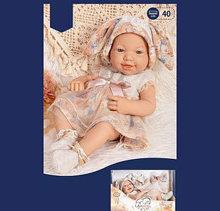 Пупс дитячий 8812-2 висота 40 см, знімний одяг, аксесуари