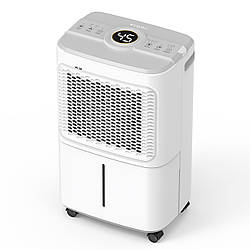 Осушувач повітря Evoair Dryora 12, 12 л/добу, датчик вологості, сушіння білизни, резервуар 1,6 л