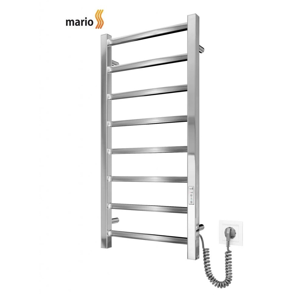 Рушникосушарка електрична MARIO Токіо-I 800 x 400 TR К таймер-регулятор
