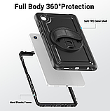 Захищений протиударний чохол з підставкою для планшета Samsung Galaxy Tab A9 8.7" SM-Х110/Х115, фото 4