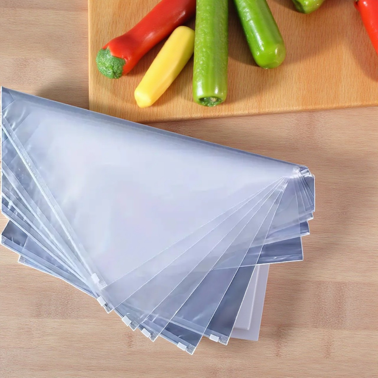 Пакет слайдер для заморожування із замком-бігунком 35x45 см 25 шт, фото 1