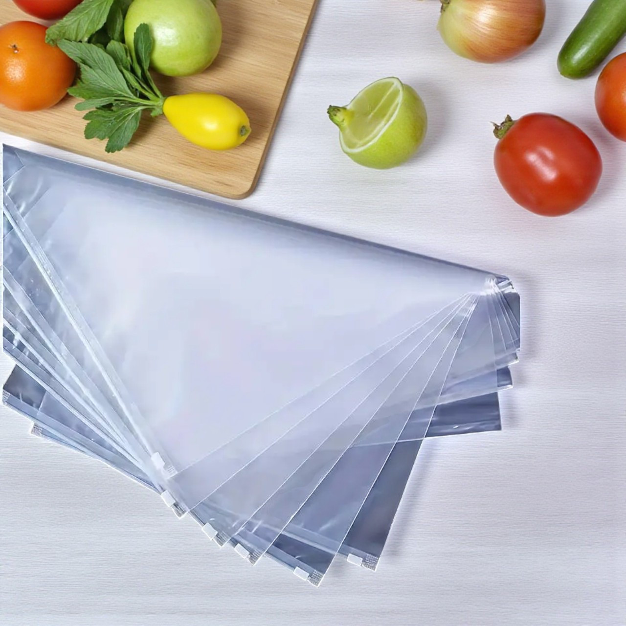 Пакет слайдер для заморозки із замком-бігунком 40x50 см 25 шт, фото 1