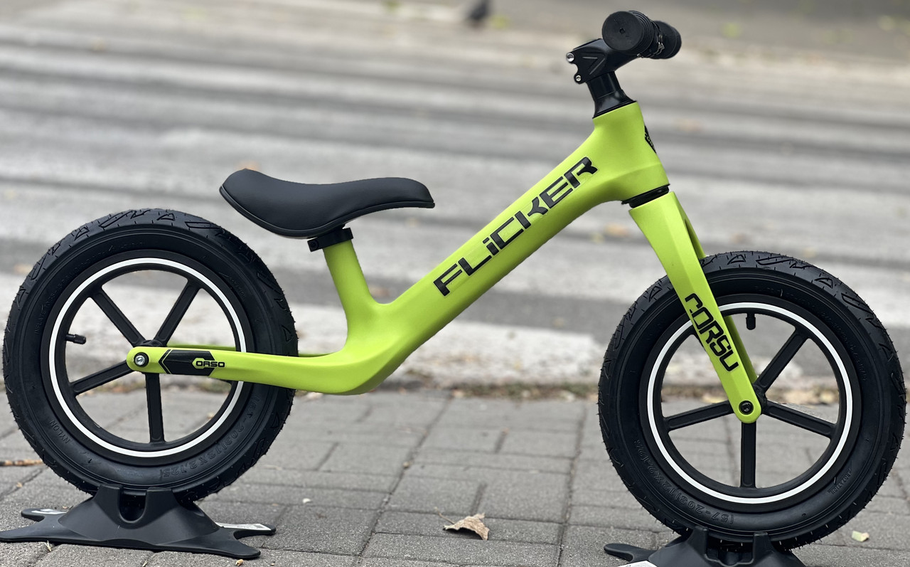 Біговел велобіг 12" Corso FL-0174-65 жовтий, фото 1