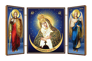 Складення дерев'яний. Богородичні ікони