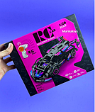 Конструктор 323 дет машинка на радіокеруванні 70030D акумулятор 3.7 V, пульт 2.4 GHz, в коробці, фото 3