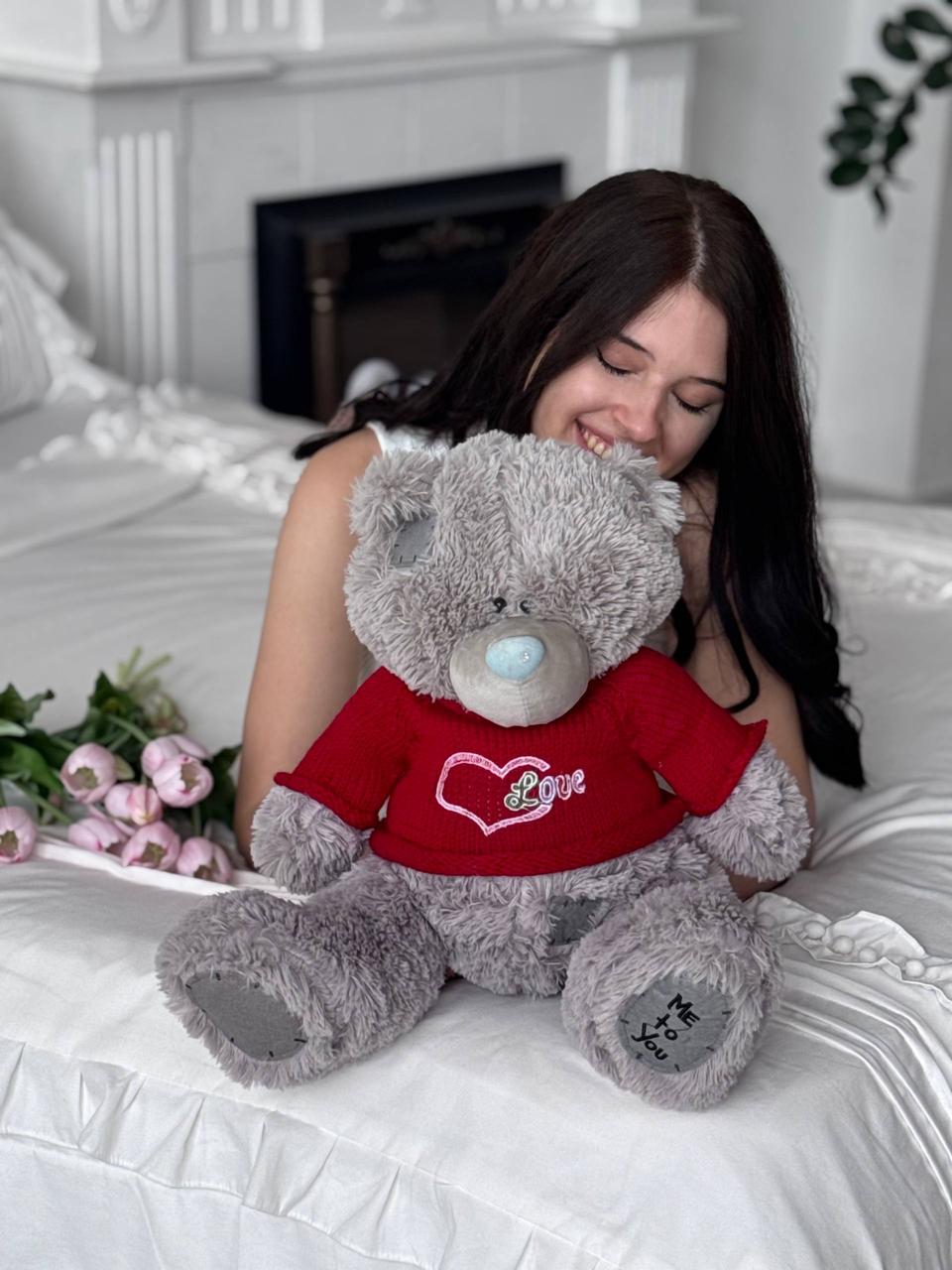 М'яка іграшка Ведмедик Тедді 45см, фото 1