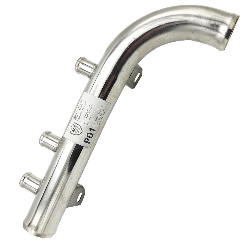 Патрубок 1336062 Daewoo, Opel з нержавіючої сталі, фото 1